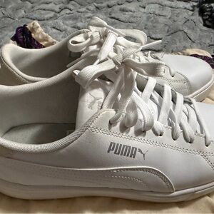 PUMA Women's Classic White Sneakers